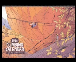 2026 Climbing Calendar With Daily Workout Tracker - Librairie
