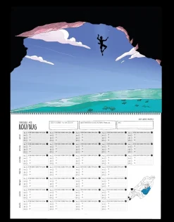 2026 Climbing Calendar With Daily Workout Tracker - Librairie