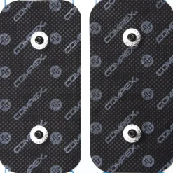 2 Electrodes 2 Snaps 5*10cm - Accessoire Electrostimulation | Compex