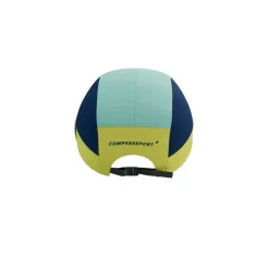 5 Panels Lcap Bleu Vert - Casquette | Compressport