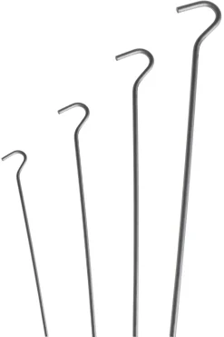 10 Piquets Fils 3.5 X 150 Mm - Accessoire Tente | Cao
