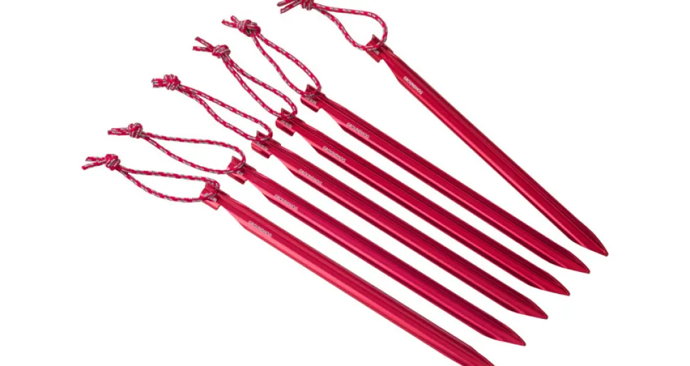 6 Piquets Groundhog - Accessoire Tente | Msr