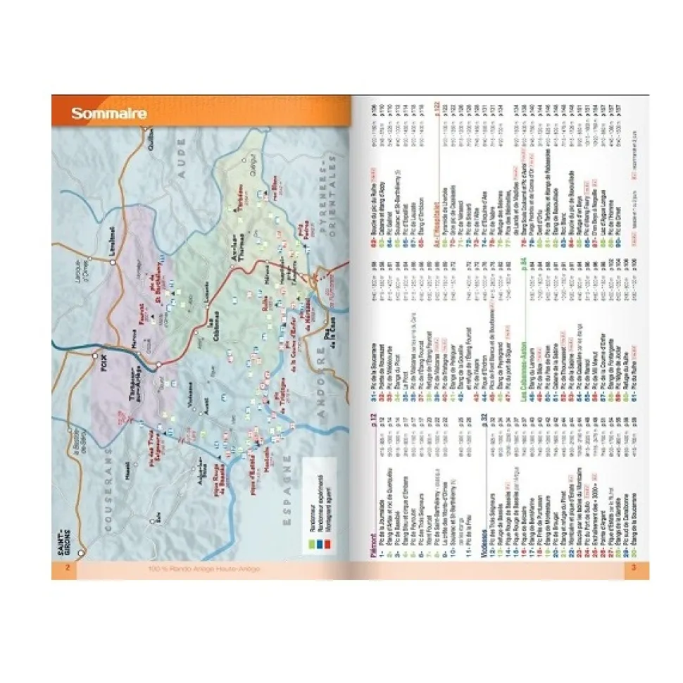 100% Rando Haute Ariege - Topo | 3 Sup Editions
