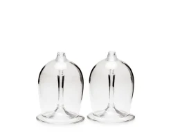 2 Verres A Vin Nesting - Assiette - Verre | Gsi