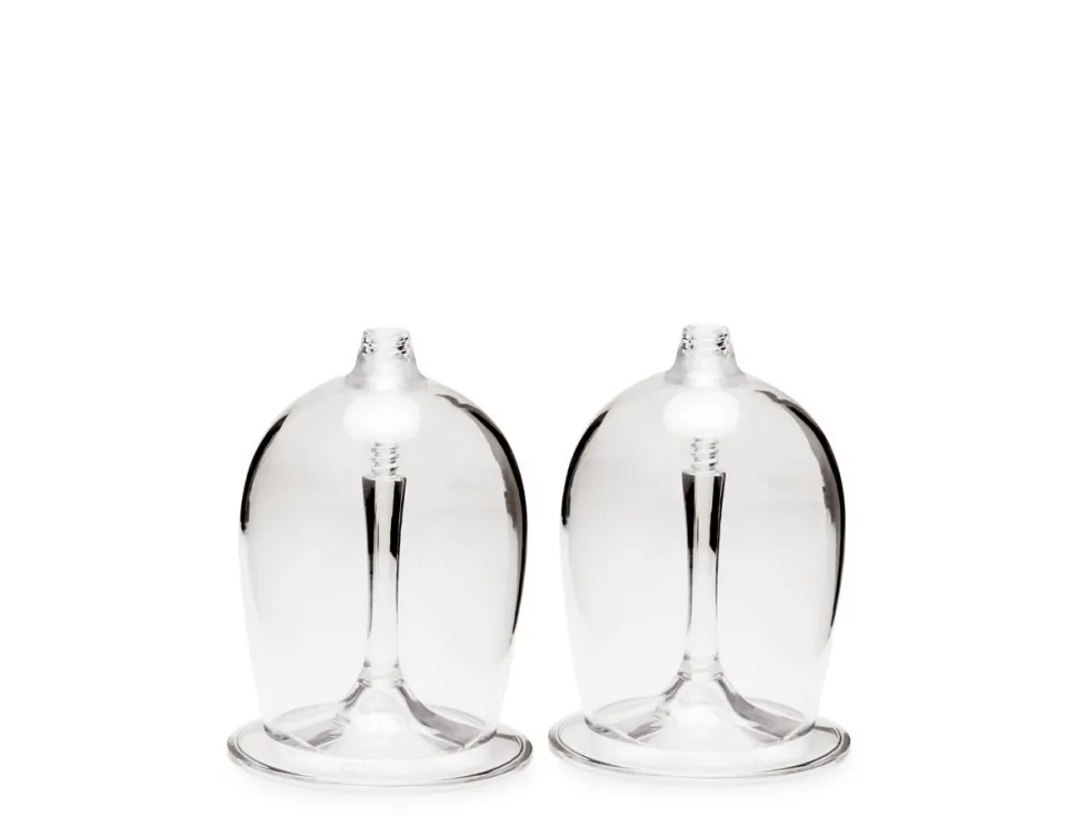 2 Verres A Vin Nesting - Assiette - Verre | Gsi