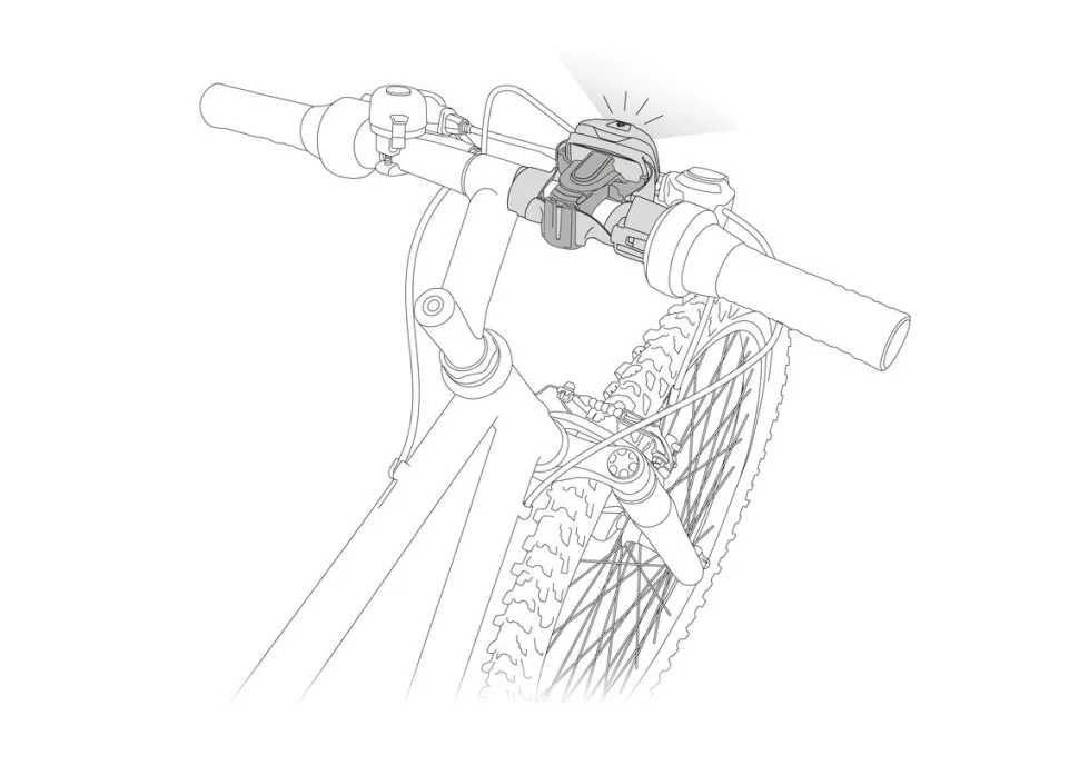 Adaptateur Bike Adapt - Lampe Frontale | Petzl