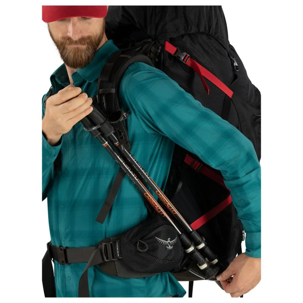 Aether Plus 85 Black Red - Sac A Dos | Osprey