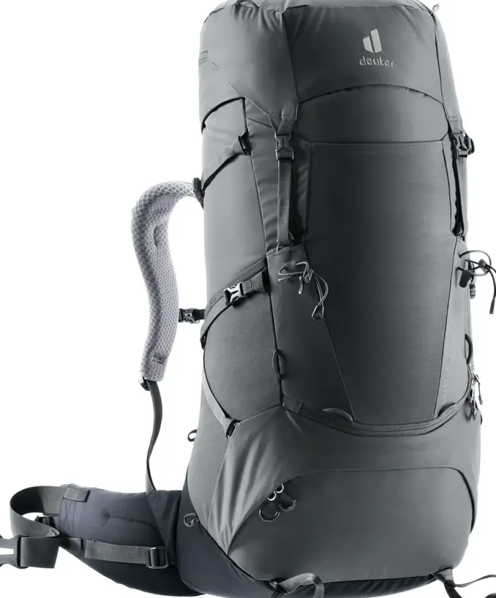 Aircontact Core 55+10 Sl Graphite Black - Sac A Dos | Deuter