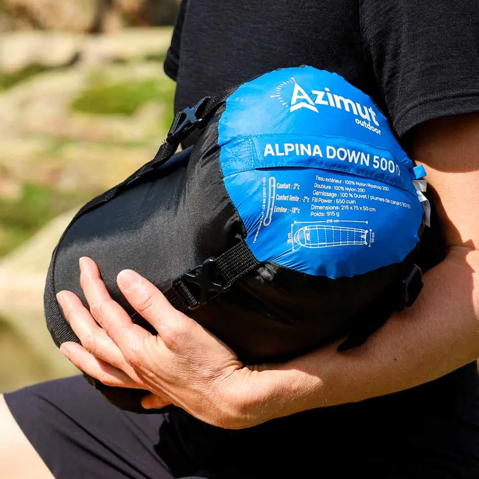 Alpina Down 500 D Sacs De Couchage Plumes Et Duvets | Azimut Outdoor