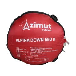 Alpina Down 650 D Sacs De Couchage Plumes Et Duvets | Azimut Outdoor