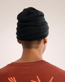 Bonnet Embroidered Bird Black - Bonnet | Arcteryx