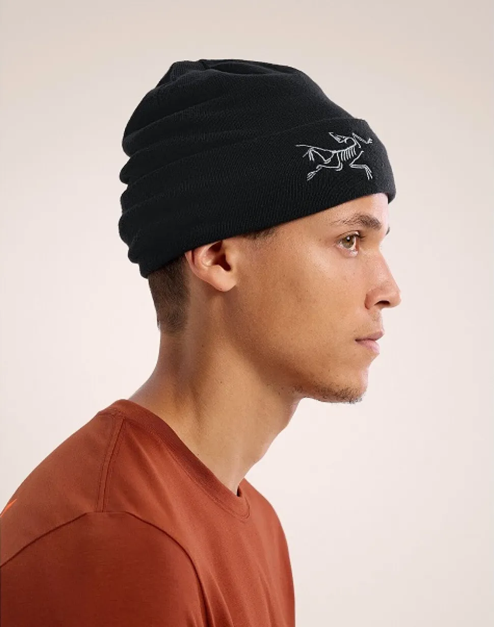 Bonnet Embroidered Bird Black Sapphire - Bonnet | Arcteryx
