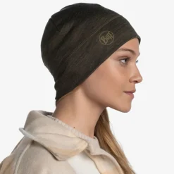 Bonnet Merino Lightweight Solid Bark - Bonnet | Buff