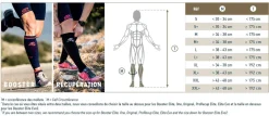 Booster Elite Evolution Noir - Manchons Recup | Bv Sport