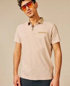 Brostol Beige - Polo | Sun Valley