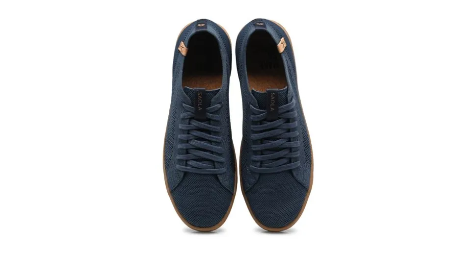 Cannon Knit 2.0 Navy - Chaussures | Saola