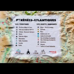 Carte 3d Pyrenees Atlantiques - Cartes | 3dmap
