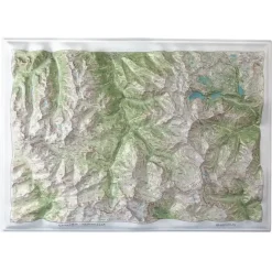Carte En Relief Gavarnie Neouvielle | Deniveles Editions
