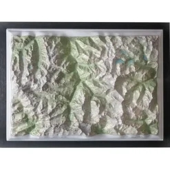 Carte En Relief Gavarnie Neouvielle | Deniveles Editions