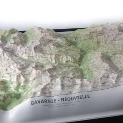 Carte En Relief Gavarnie Neouvielle | Deniveles Editions