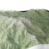 Carte En Relief Massif Du Canigou | Deniveles Editions
