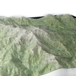 Carte En Relief Massif Du Canigou | Deniveles Editions