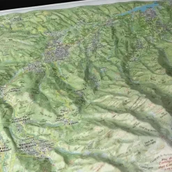 Carte En Relief Massif Du Canigou | Deniveles Editions