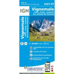 Carte 1647ot Vignemale-cauterets - Cartes | Ign