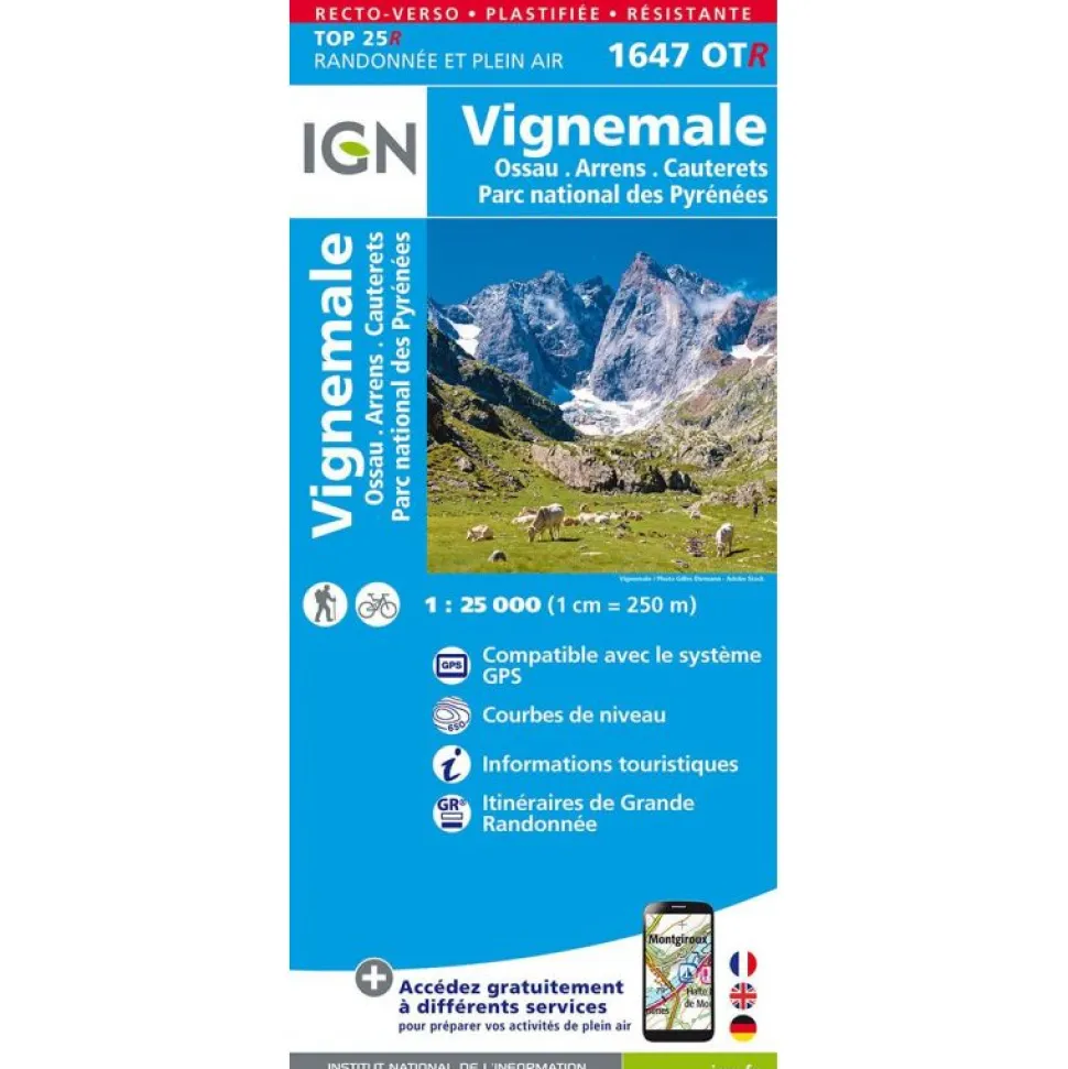 Carte 1647otr Vignemale - Cartes | Ign