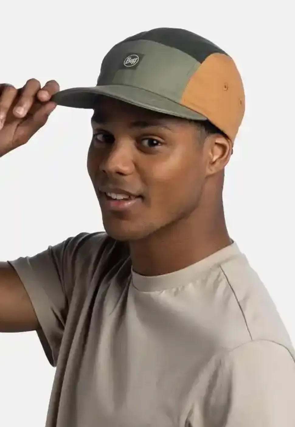 Casquette 5 Panel Venture Allvin Khaki - Casquette | Buff