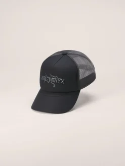 Casquette Bird Word Trucker Black Cloud - Casquette | Arcteryx