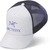 Casquette Bird Word Trucker Solitude / Black Sapphire | Arcteryx
