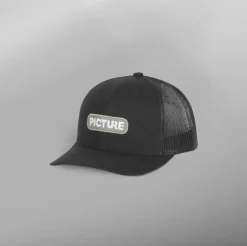 Casquette Byam Trucker Picture - Noir | Picture Organic Clothing