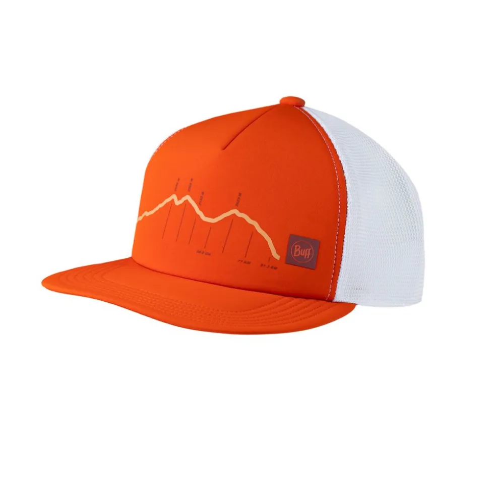 Casquette Explore Trucker Cram Poppy - Casquette | Buff