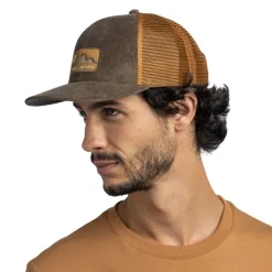 Casquette Explore Trucker Rhoes Brown - Casquette | Buff