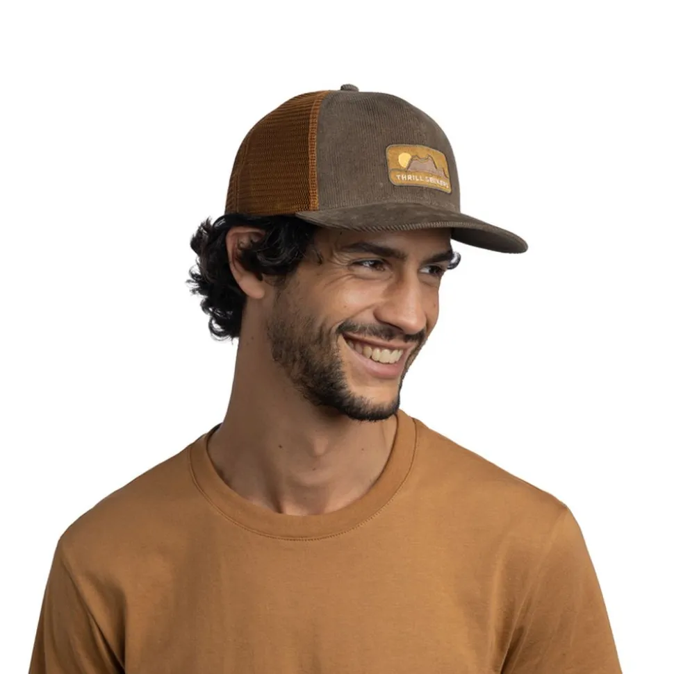 Casquette Explore Trucker Rhoes Brown - Casquette | Buff