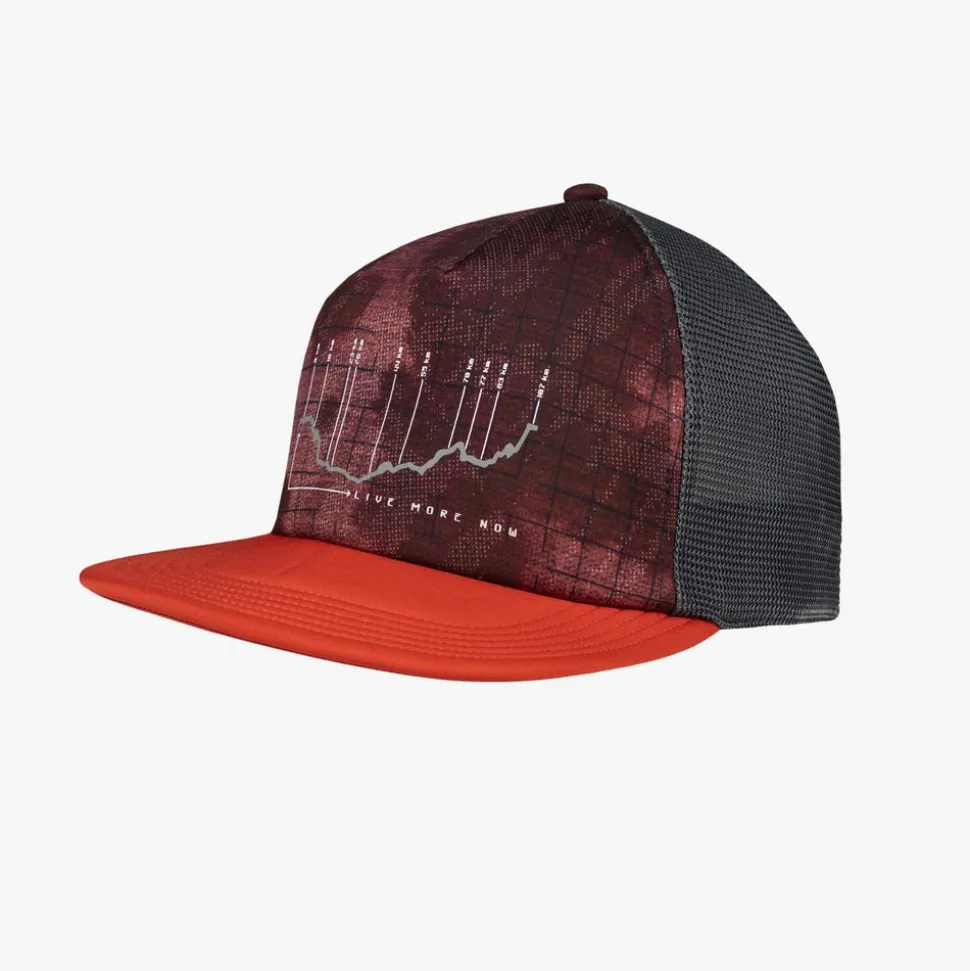 Casquette Explore Trucker Bonsy Terracotta - Casquette | Buff