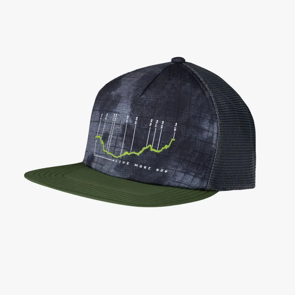 Casquette Explore Trucker Bonsy Graphite - Casquette | Buff