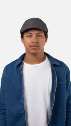 Casquette Plate Mr. Mitchell Noir - Bonnet | Barts