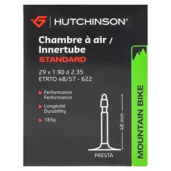 Chambre A Air Standard 29 X1,90/2,35 Presta | Hutchinson