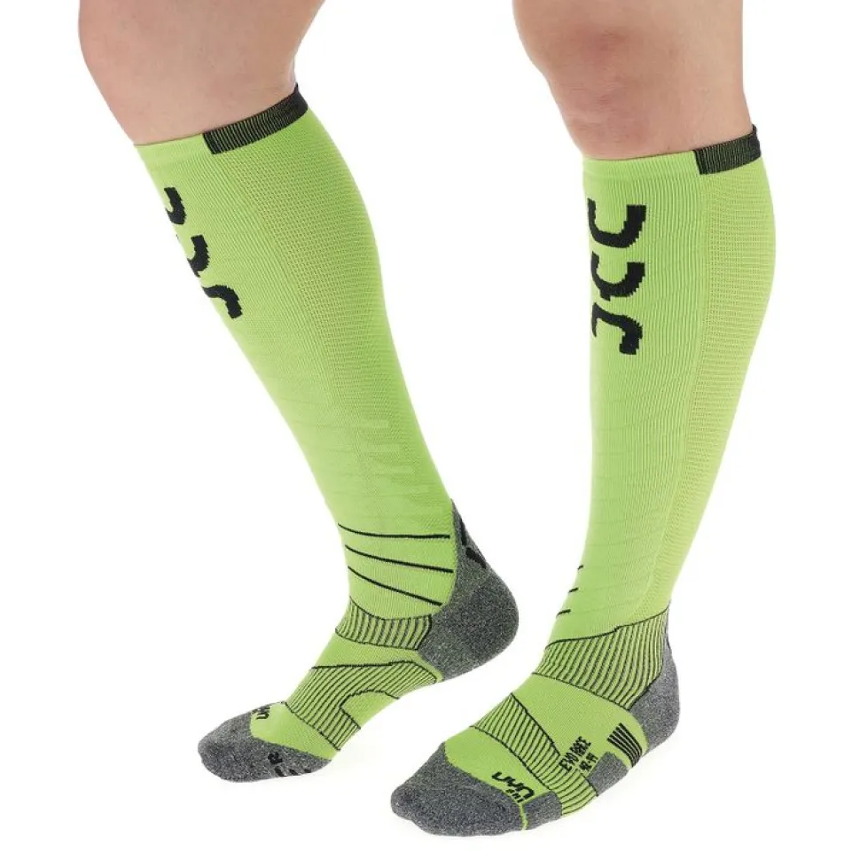 Chaussettes Evorace Green Lime / Black - Chaussettes | Uyn