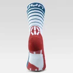 Chaussettes Runner's Five Socks White Blue Red - Chaussettes | Uyn