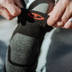 Chaussettes Ski Insulation Grey Black - Chaussettes | Thermic