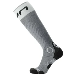 Chaussettes Ski Merino One Gris Blanc - Chaussettes | Uyn