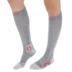 Chaussettes Ski Touring Femme Silver / Fuchsia - Chaussettes | Uyn