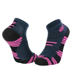 Chaussettes Trail Ultra Bleu Rose - Chaussettes | Bv Sport