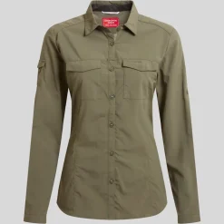 Chemise Femme Nosilife Adventure III Wild Olive | Craghoppers