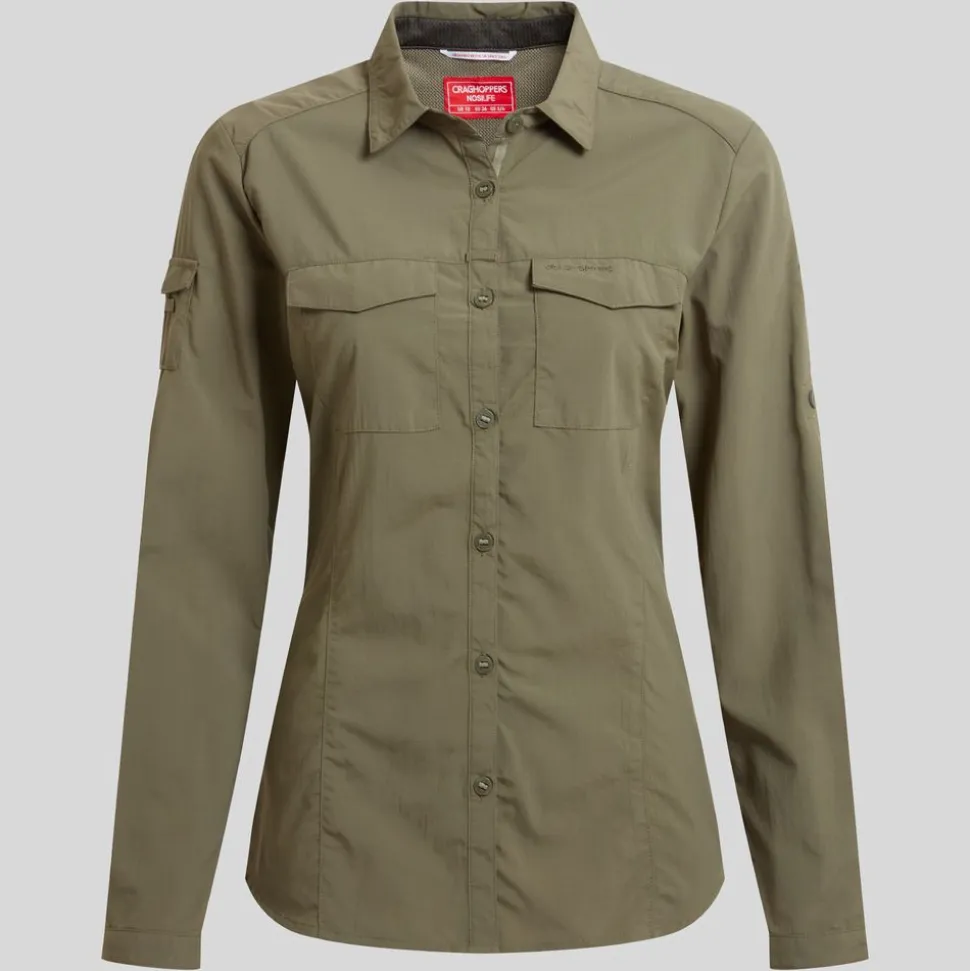 Chemise Femme Nosilife Adventure III Wild Olive | Craghoppers