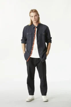 Chemise Lewell Dark Blue - Chemise | Picture Organic Clothing