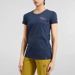 Climb Flower T-shirt Femme Limestone Nightsky - Tee Shirt Mc